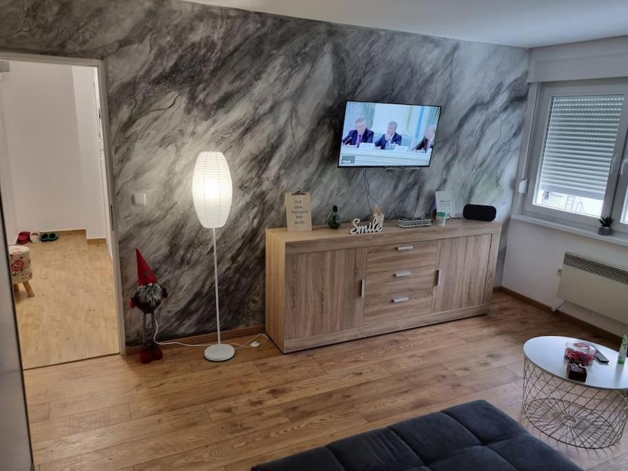 Studio Apartman Bojana 34M2,Free Wifi,Parking Sisak Luaran gambar